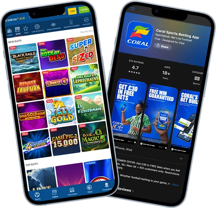 Mobile version of Coral Casino