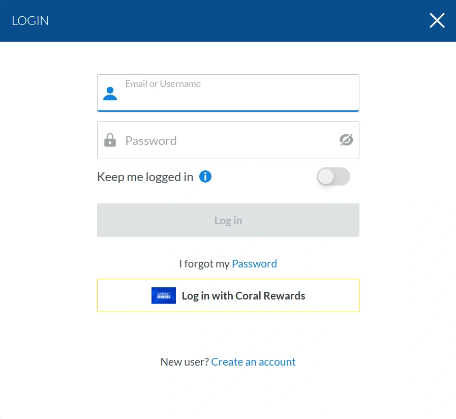 How to register at Coral Casino